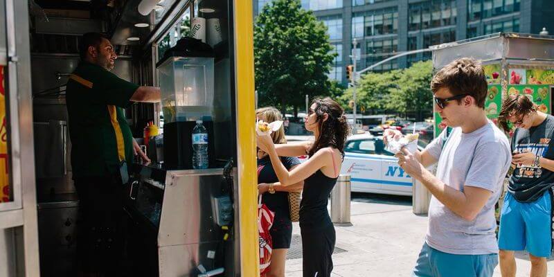 Food truck POS features