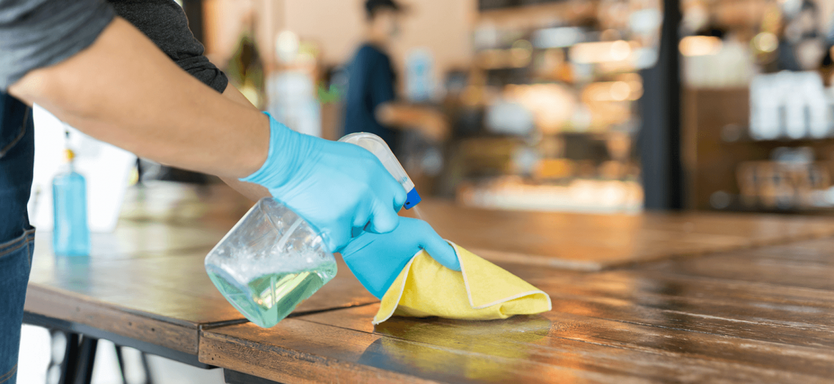 Cleaning Restaurant Tables, How to Clean Tables in a Restaurant