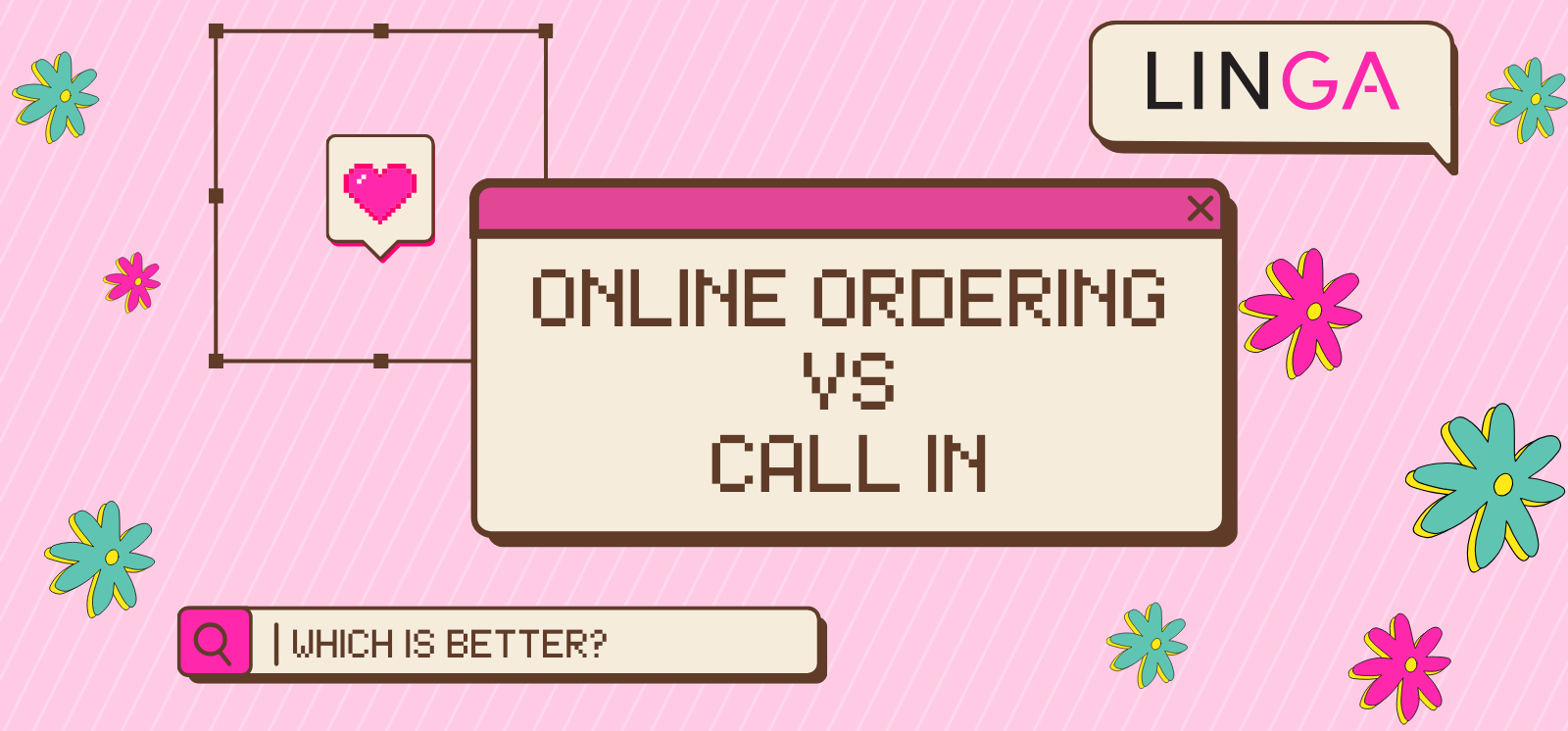 Online Ordering Vs Call in Ordering